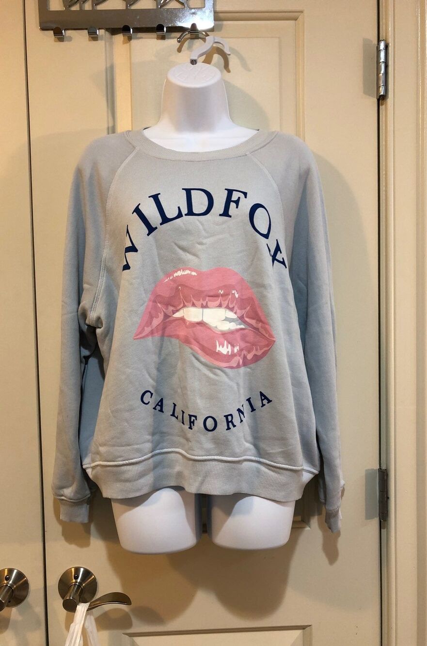 Wildfox California sweatshirt top shirt